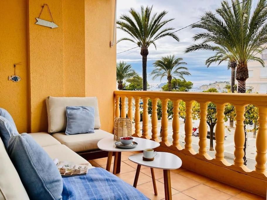 Luxe Appartement Op 50 Meter Van Zee In Moraira Exterior foto